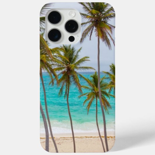 トロピカルビーチテーマ Case-Mate iPhoneケース (裏面)