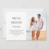 トロピカルビーチニューホームムービング 案内状 (正面)