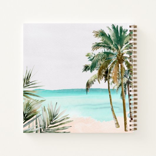 トロピカルビーチハウスバケーションレンタルゲストハウス ノートブック (裏面)