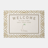 トロピカルビーチハウスホ遠くにームスfromホーム ドアマット (正面)