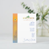 トロピカルビーチハニームーンファンド カップルシャワーメニュー (スタンド正面)