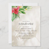 トロピカルビーチバチェロレッテウィークエンドゲートウェイ 招待状 (正面)