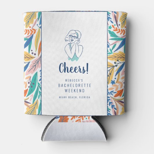 トロピカルビーチバチェロレッテウィークエンドゲートウェイ 缶クーラー (正面)