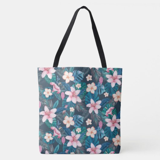 トロピカルビーチバッグ トートバッグ (正面)
