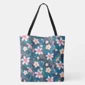 トロピカルビーチバッグ トートバッグ (裏面)