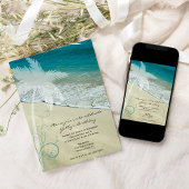 トロピカルビーチバースデーパーティー 招待状