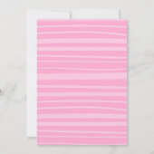 トロピカルビーチバースデー招待状 招待状 (裏面)