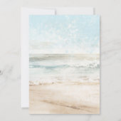 トロピカルビーチパームスバースデーパーティー 招待状 (裏面)