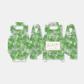 トロピカルビーチパーム葉ズグリーンリー フェイバーボックス (折り畳みなし)