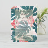 トロピカルビーチヒビスクスブライダルシャワー 招待状 (スタンド正面)