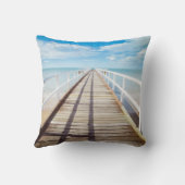 トロピカルビーチピア装飾用クッション クッション (裏面)