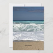 トロピカルビーチファミリー懇親会 招待状 (裏面)