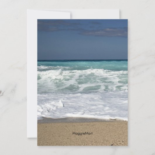 トロピカルビーチファミリー懇親会 招待状 (裏面)