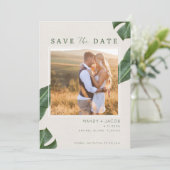 トロピカルビーチフォトウェディングSave the Date セーブザデート (スタンド正面)