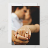 トロピカルビーチフォトデスティネーションウェディング セーブザデート (裏面)