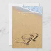 トロピカルビーチラブハートインサンドバジェット結婚ズ (裏面)