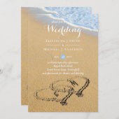 トロピカルビーチラブハートインサンドバジェット結婚ズ (正面/裏面)