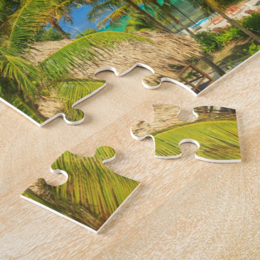 トロピカルビーチリゾートベリーズ ジグソーパズル (側面)