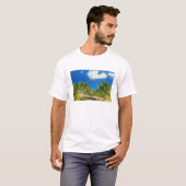 トロピカルビーチリゾート、ベリーズ Tシャツ (正面フル)