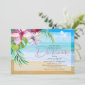 トロピカルビーチリハーサルディナー 招待状 (スタンド正面)