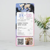 トロピカルビーチ搭乗パスチケット先 招待状 (スタンド正面)