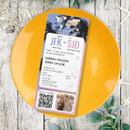 トロピカルビーチ搭乗パスチケット先 招待状