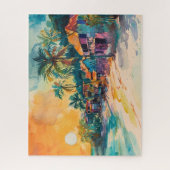 トロピカルビーチ楽園 ジグソーパズル (縦)