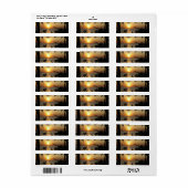 トロピカルビーチ楽園 ラベル (フルシート)