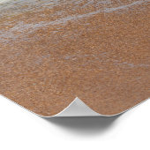 トロピカルビーチ海ウェーブスサマーサンドバケーション ポスター (角)