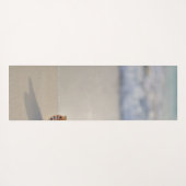 トロピカルビーチ海サンドシーシェル ヨガマット (裏面(横))