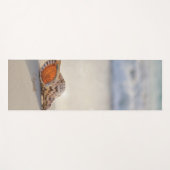 トロピカルビーチ海サンドシーシェル ヨガマット (正面(横))