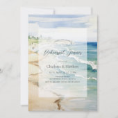 トロピカルビーチ海シーリハーサルディナー 招待状 (正面)