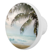 トロピカルビーチ海パームツリーズ&ライト セラミックノブ (右)