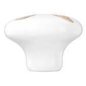 トロピカルビーチ海ピーチクリームヒトデ セラミックノブ (側面)