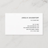 トロピカルビーチ海岸と大きな岩 名刺 (裏面)