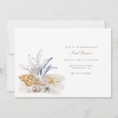 トロピカルビーチ独身パーティー招待状カード 招待状 (裏面)