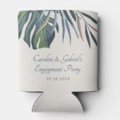 トロピカルビーチ結婚パーム 缶クーラー (裏面)