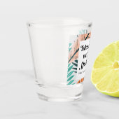 トロピカルビーチ結婚式を一望 ショットグラス (左)