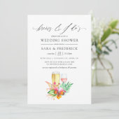 トロピカルビーチ結婚式ブルーズウィザードス 招待状 (スタンド正面)