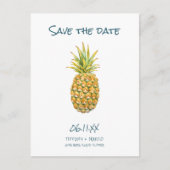 トロピカルビーチ結婚式保存日 案内ポストカード (正面)