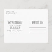 トロピカルビーチ結婚式保存日 案内ポストカード (裏面)