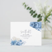 トロピカルビーチ結婚式保存日 案内ポストカード (スタンド正面)