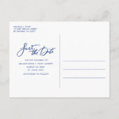 トロピカルビーチ結婚式保存日 案内ポストカード (裏面)