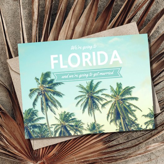 トロピカルビーチ結婚式保存日 案内ポストカード