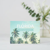 トロピカルビーチ結婚式保存日 案内ポストカード (スタンド正面)