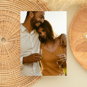 トロピカルビーチ結婚式写真Save the Date セーブザデート