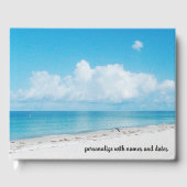 トロピカルビーチ ゲストブック (正面)