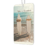 トロピカルビーチ、サーフボード カーエアーフレッシュナー (左)