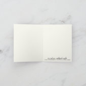 トロピカルビーチ シェル スターフィッシュ ナウチラス サマー サンキューカード (内部)