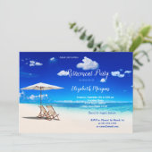 トロピカルビーチ,チェアサンドクラウドリタイアメントパーティー 招待状 (スタンド正面)